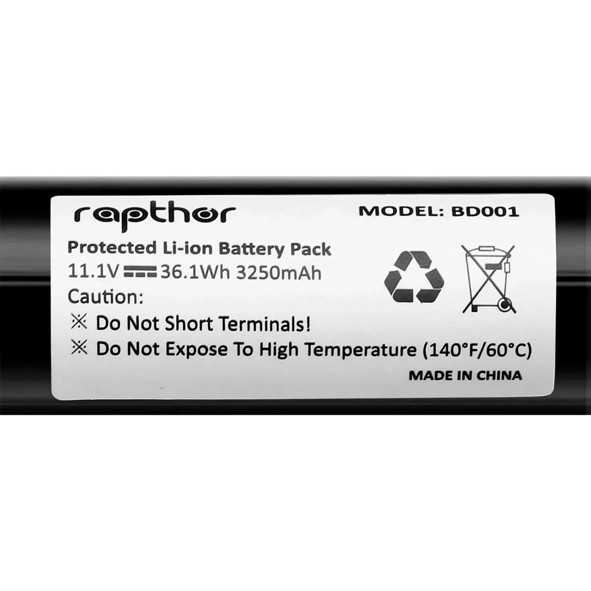 JAWBONE - Rapthor Batería de Repuesto de Alta Potencia 3250mAh para Parlantes Jawbone Big Jambox J2011-03-US