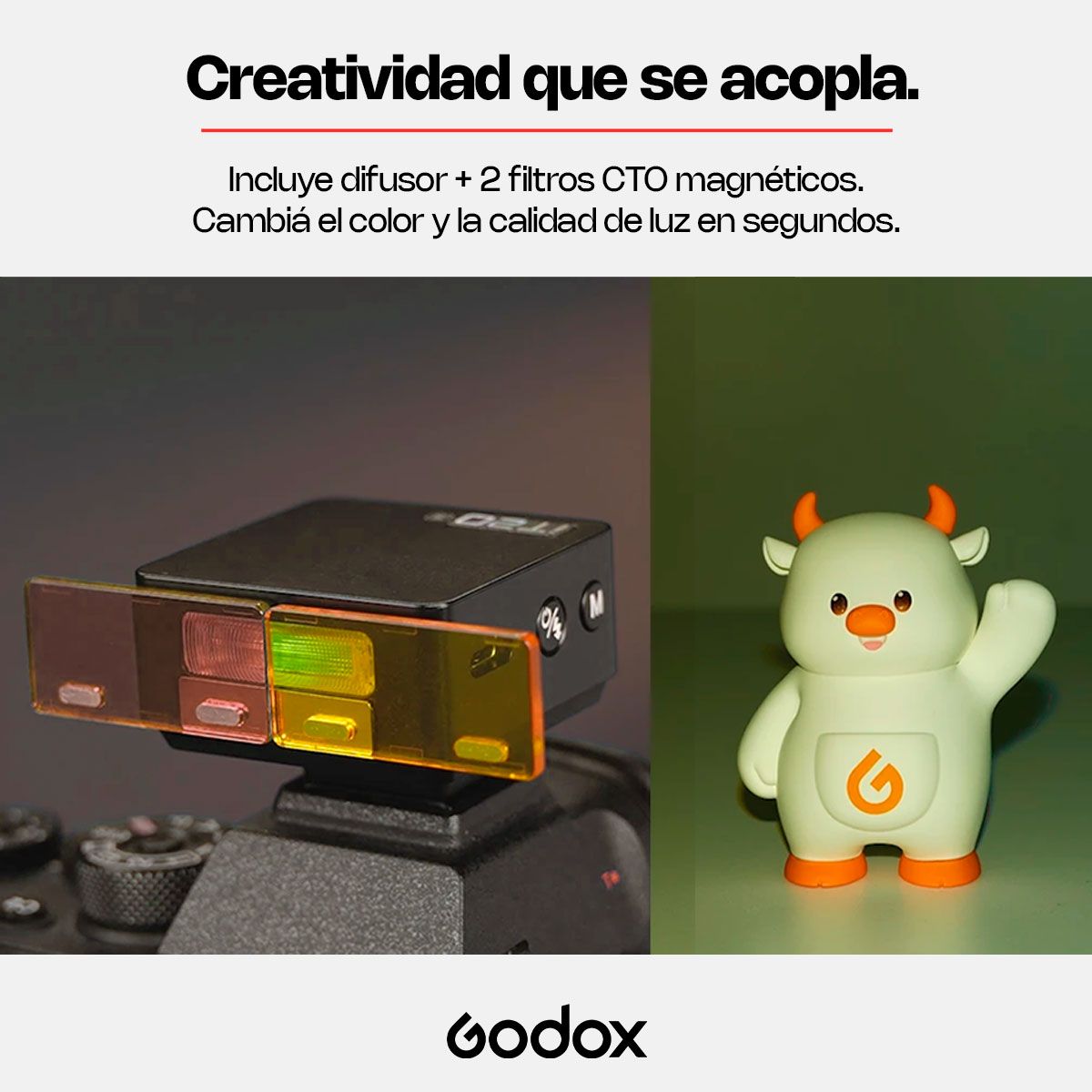 GODOX - Flash Godox It20 Sony Ttl Manual Batería Recargable Usb C