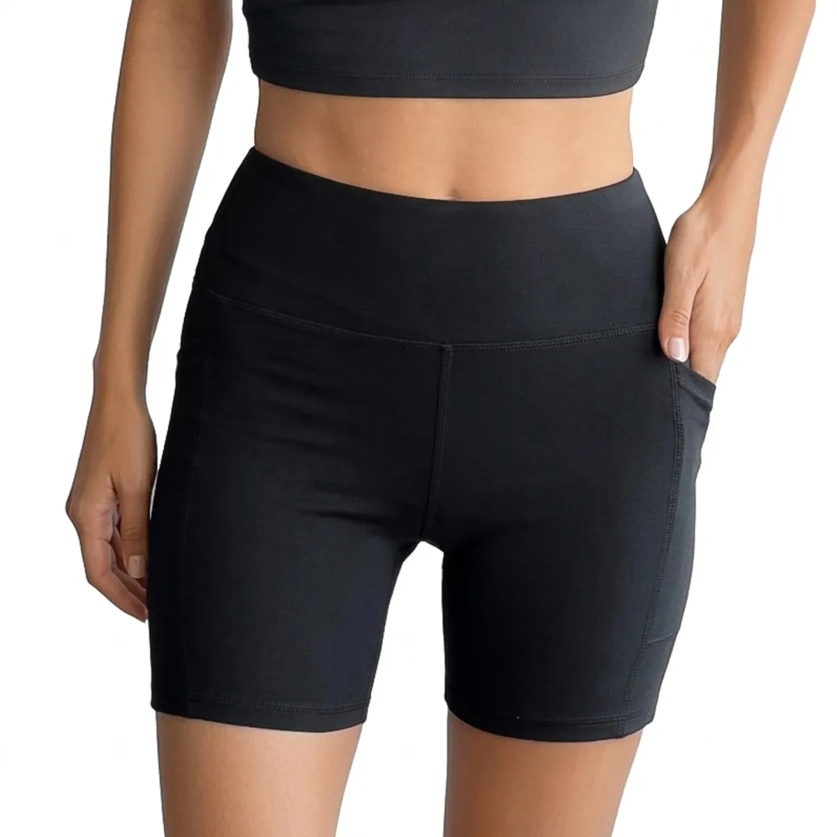 LENGA - Calza Biker Mujer Sustentable con Bolsillos Anuka Lenga