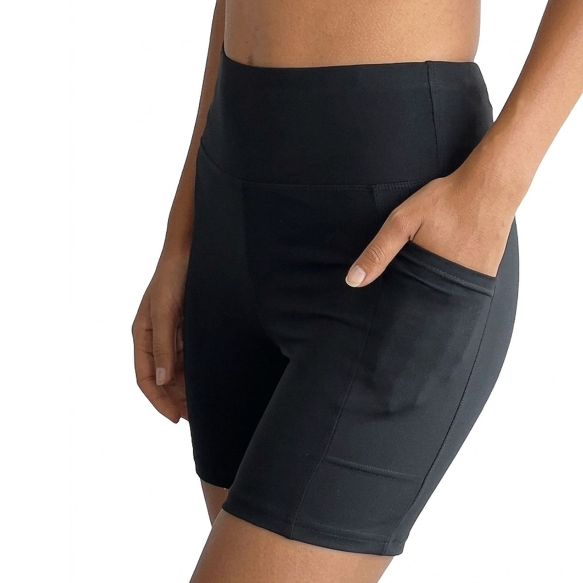 LENGA - Calza Biker Mujer Sustentable con Bolsillos Anuka Lenga