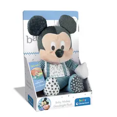 CLEMENTONI - PELUCHE CON RUIDO BLANCO MICKEY