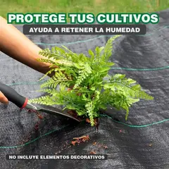 GENERICO - Ground Cover Malla Antimaleza 2m Ancho X50m Largo Cubresuelo