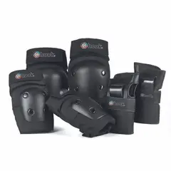 HOOK - Set De Protecciones Adulto Black M