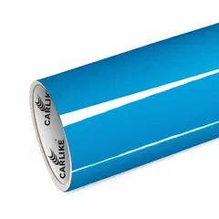 CREA PRINT - Vinilo Adhesivo Azul claro Grafica X Rollo De 10 Mtrs X 61 Cm de ancho