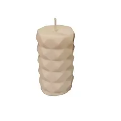 GENERICO - Vela decorativa con forma de cirio tridimensional.