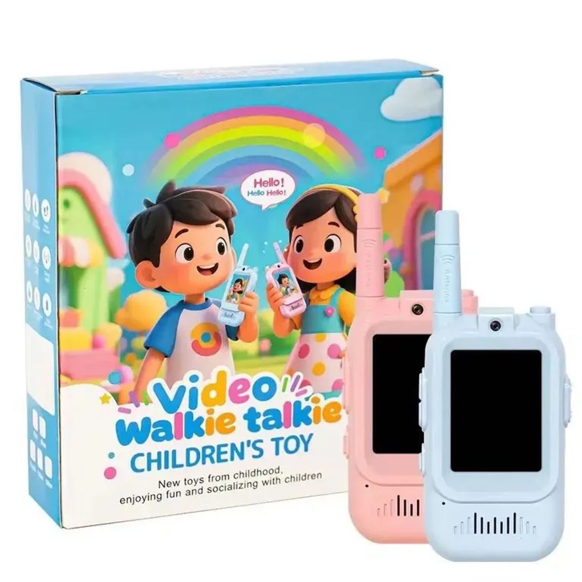 GENERICO - Walkie Talkie Para Niños Con Videollamada