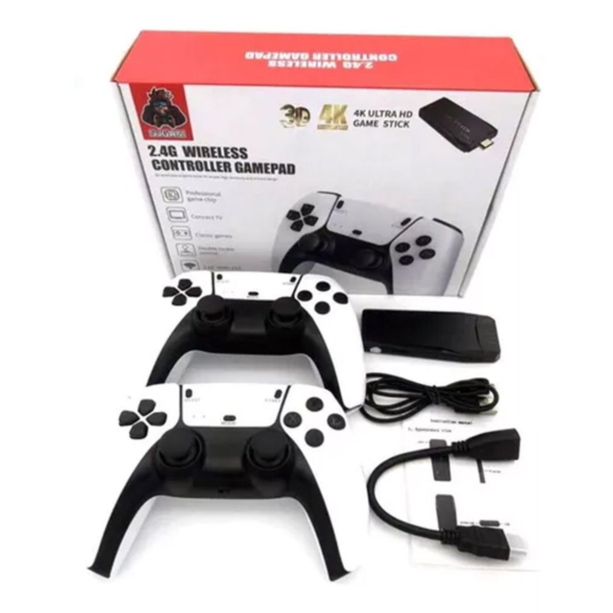 GENERICO - Accesorios Juegos Retro Inalambricos 4k