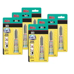 AKFIX - Super Glue X6 303 Pegamento Extra Fuerte Secado Rapido