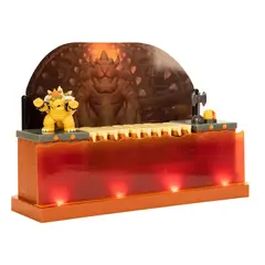 JAKKS PACIFIC - Figuras Super Mario Playset Batalla Deluxe De Bowser Jakks