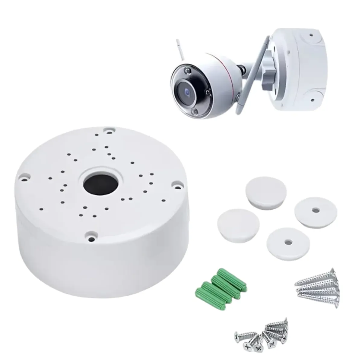 GENERICO - Caja De Derivacion Y Empalme Para Camara Seguridad
