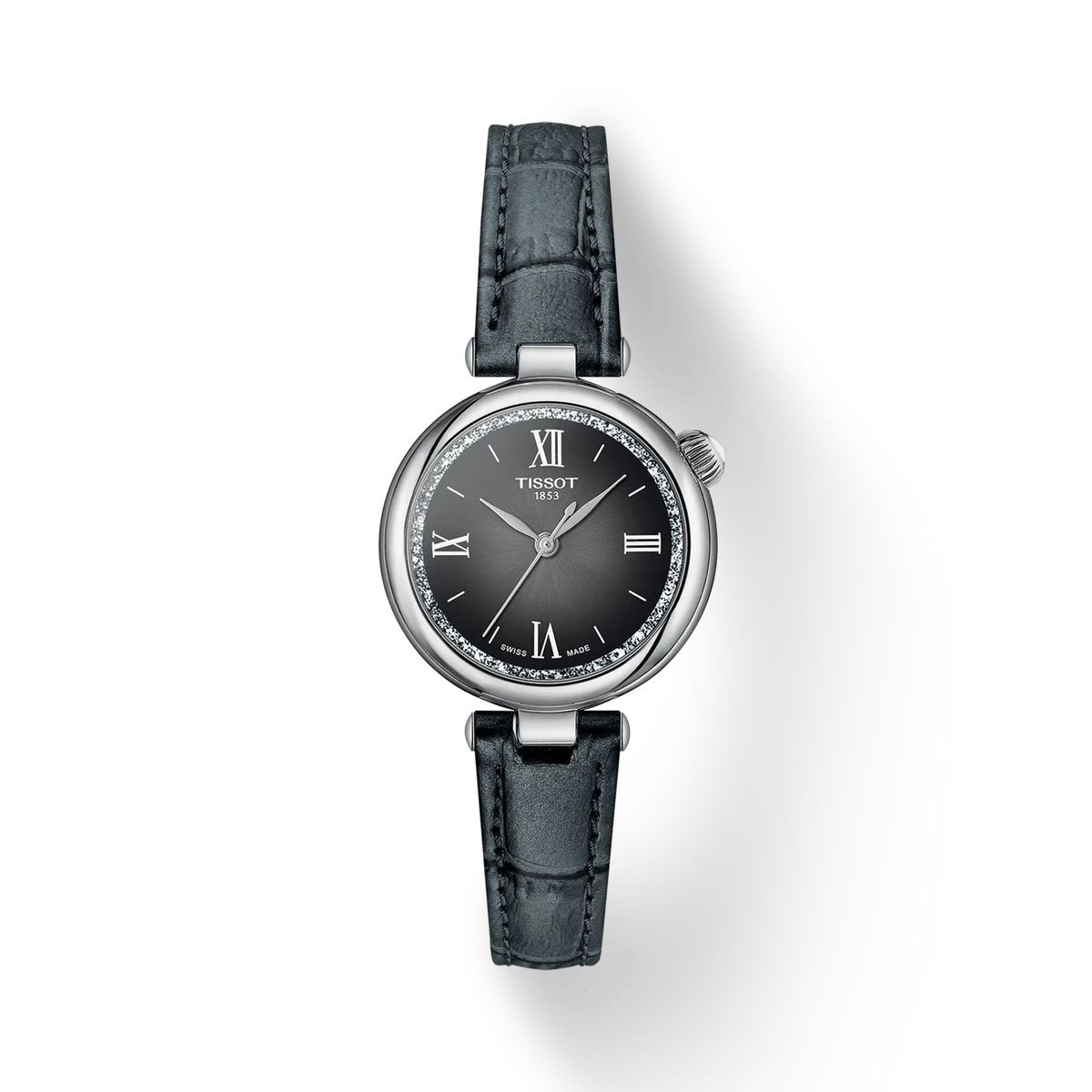 TISSOT - Reloj Tissot Desir Cuero Gris T1520101603800