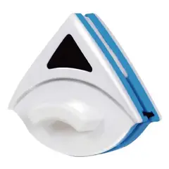 GENERICO - Limpia Vidrios Limpia Ventanas Magnético Triangular Hogar
