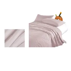 GENERICO - Plumon De Seda Liviano Y Termico Unicolor Plaza Y Media