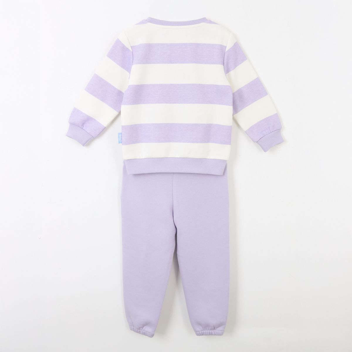 BLUEY - Conjunto Buzo Niña Rayas Lets Dance Morado Bingo & Bluey