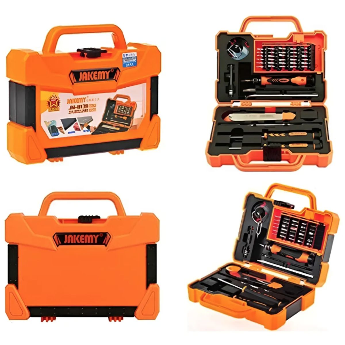 JAKEMY - Kit De Herramientas Para Electrónica Jakemy 47 Piezas