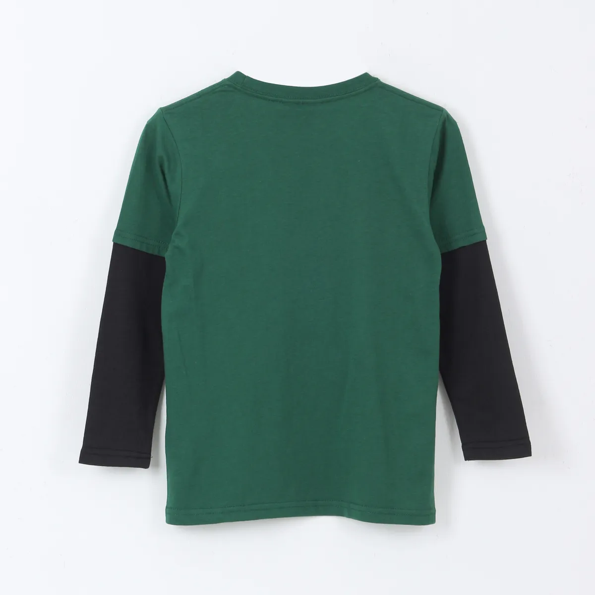 MINECRAFT - Polera Doble Manga Niño Creeper Verde Minecraft