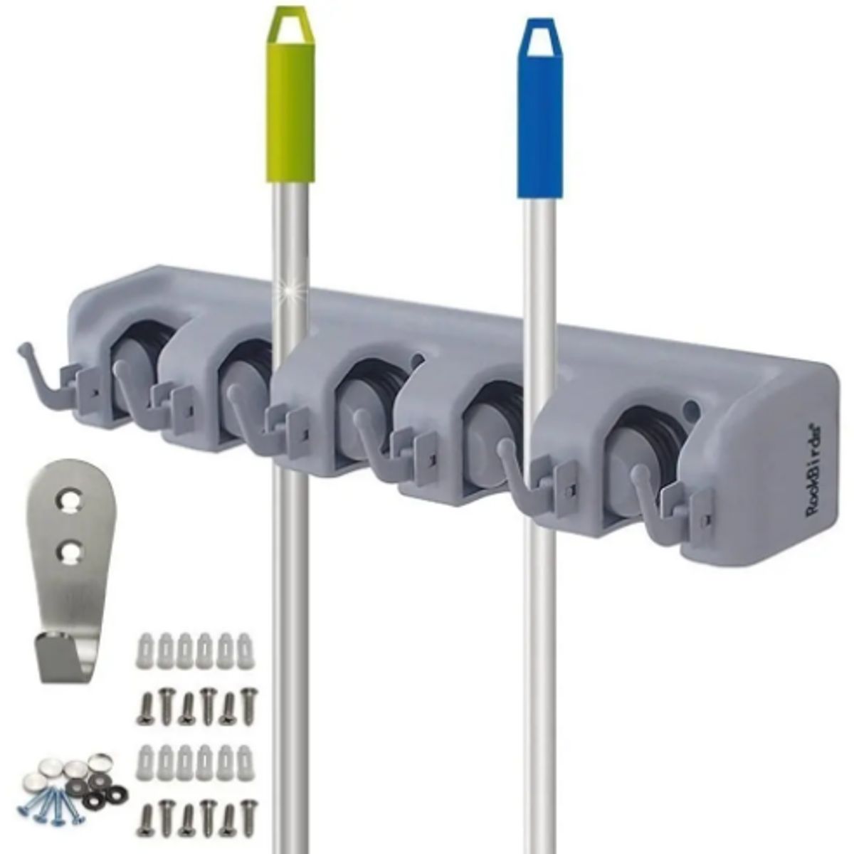 GENERICO - Organizadores De Escobas Y Accesorios Del Hogar Para Pared