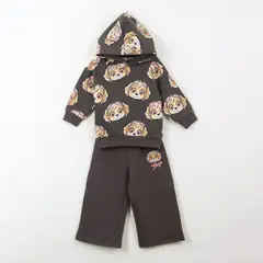 PAW PATROL - Conjunto Buzo Niña Full Print Skye Gris