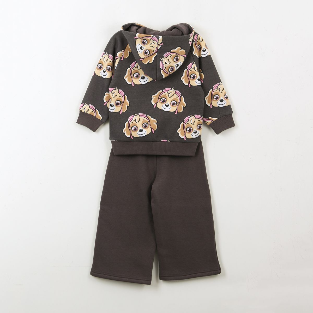 PAW PATROL - Conjunto Buzo Niña Full Print Skye Gris Paw Patrol