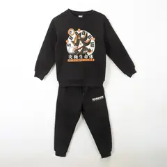 SONIC - Conjunto Buzo Niño Shadow Negro