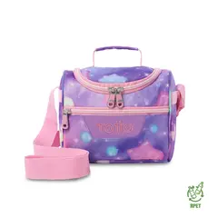 TOTTO - Lonchera Térmica para Mujer Pizarra Mediana Rosada