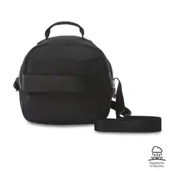 TOTTO - Lonchera Térmica Borrador Ecole Solid Mediana Negra