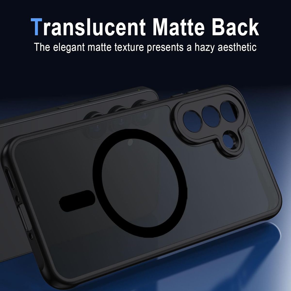 GENERICO - Funda Para Samsung A57 Carcasa Translucida Mate