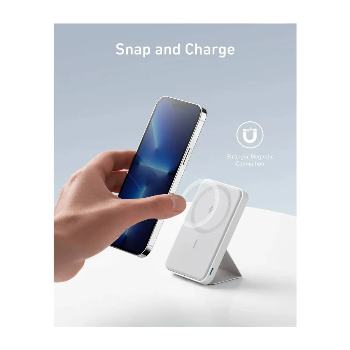 ANKER - Power Bank Anker 622 MagGo: Batería Magnética 5000mAh