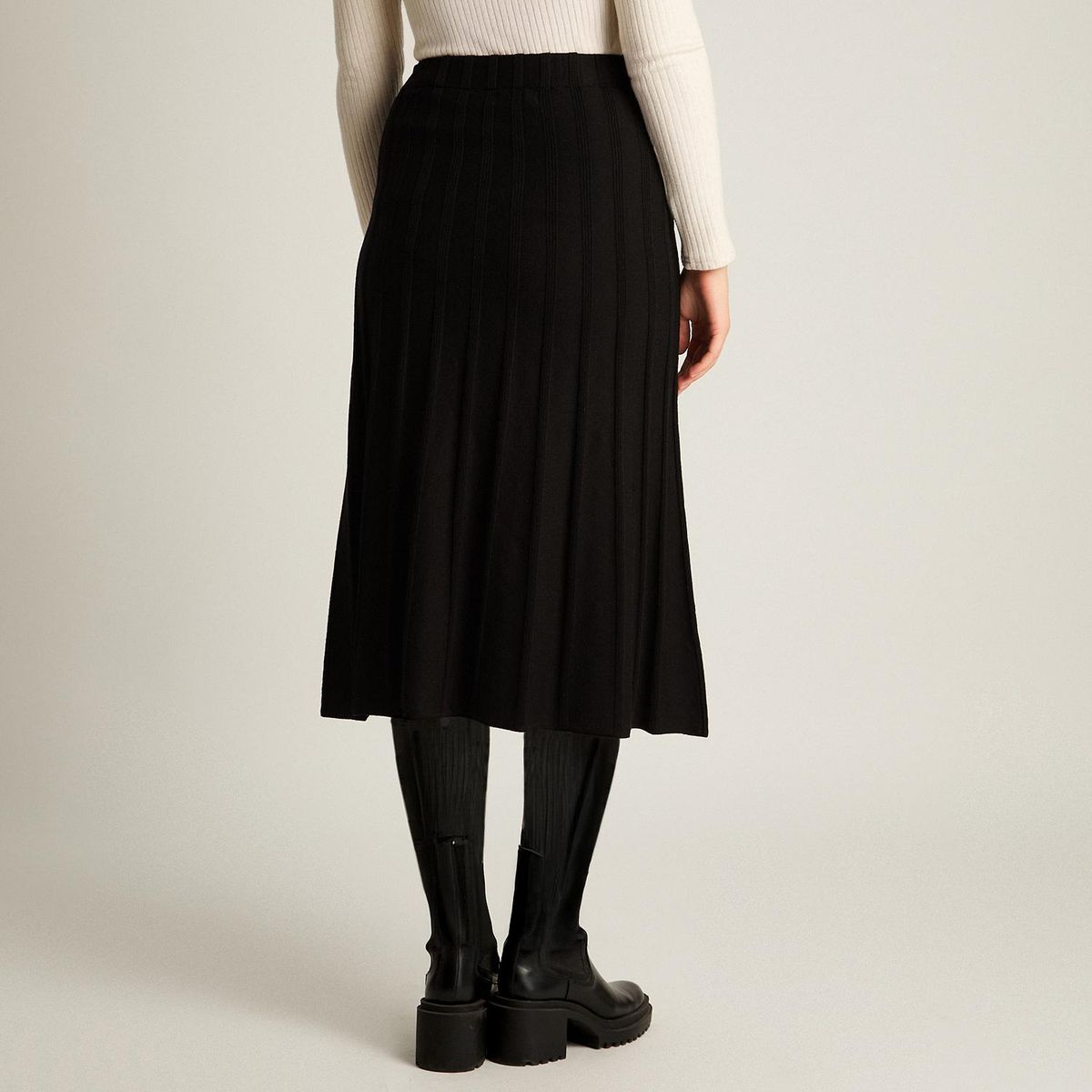 LORENZO DI PONTTI - Falda Midi Mujer Negro