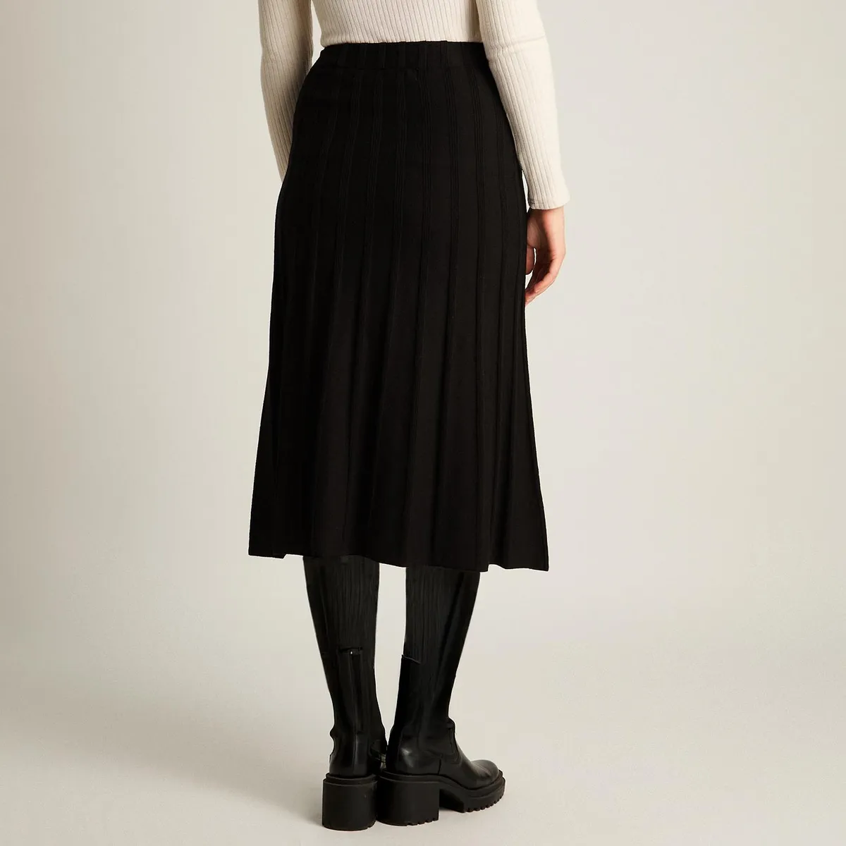 LORENZO DI PONTTI - Falda Midi Mujer Negro