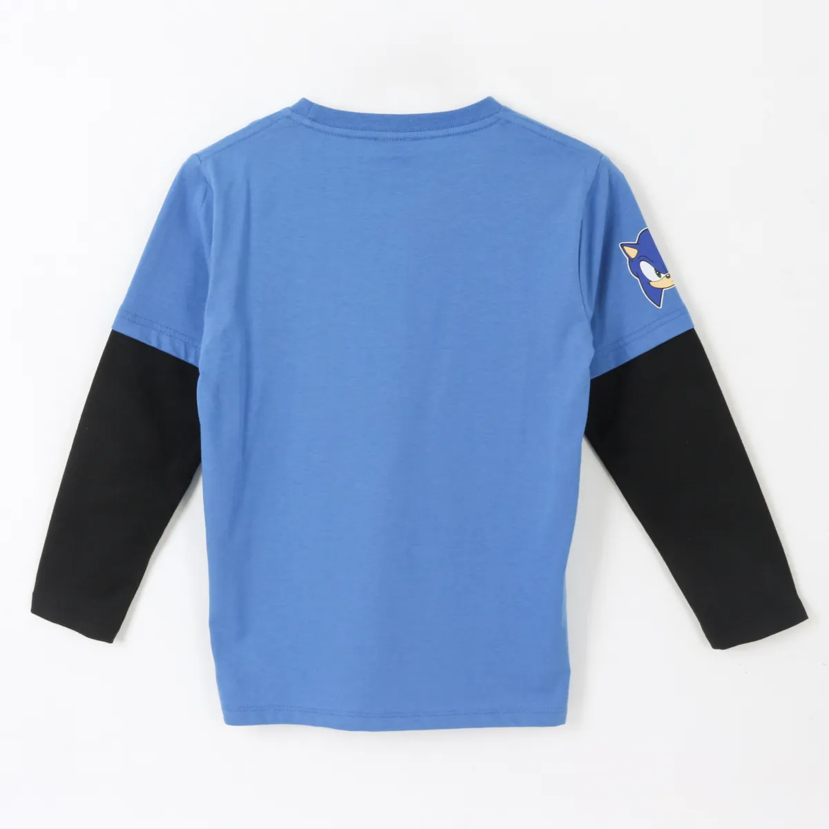 SONIC - Polera Doble Manga Niño Personajes Azul Sonic
