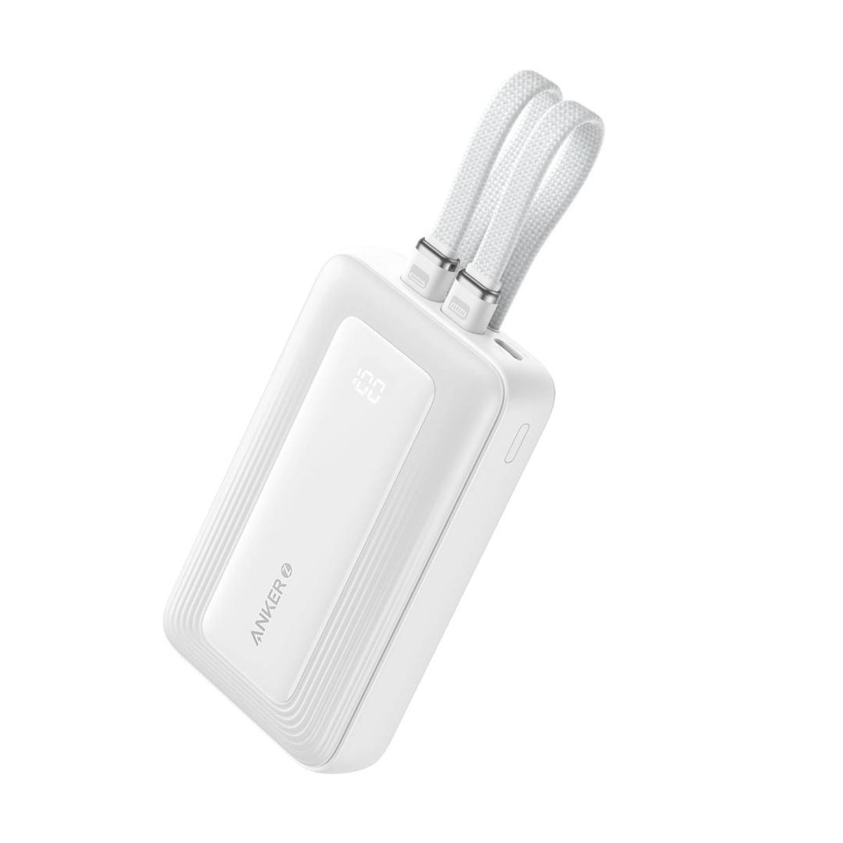 ANKER - Power Bank Anker Zolo 10.000 mAh 30W USB-C, Lightning Blanco