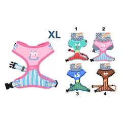 GENERICO - ARNESES TIPO PECHERA CON DISEÑOS DE MONSTRUOS TALLA XL
