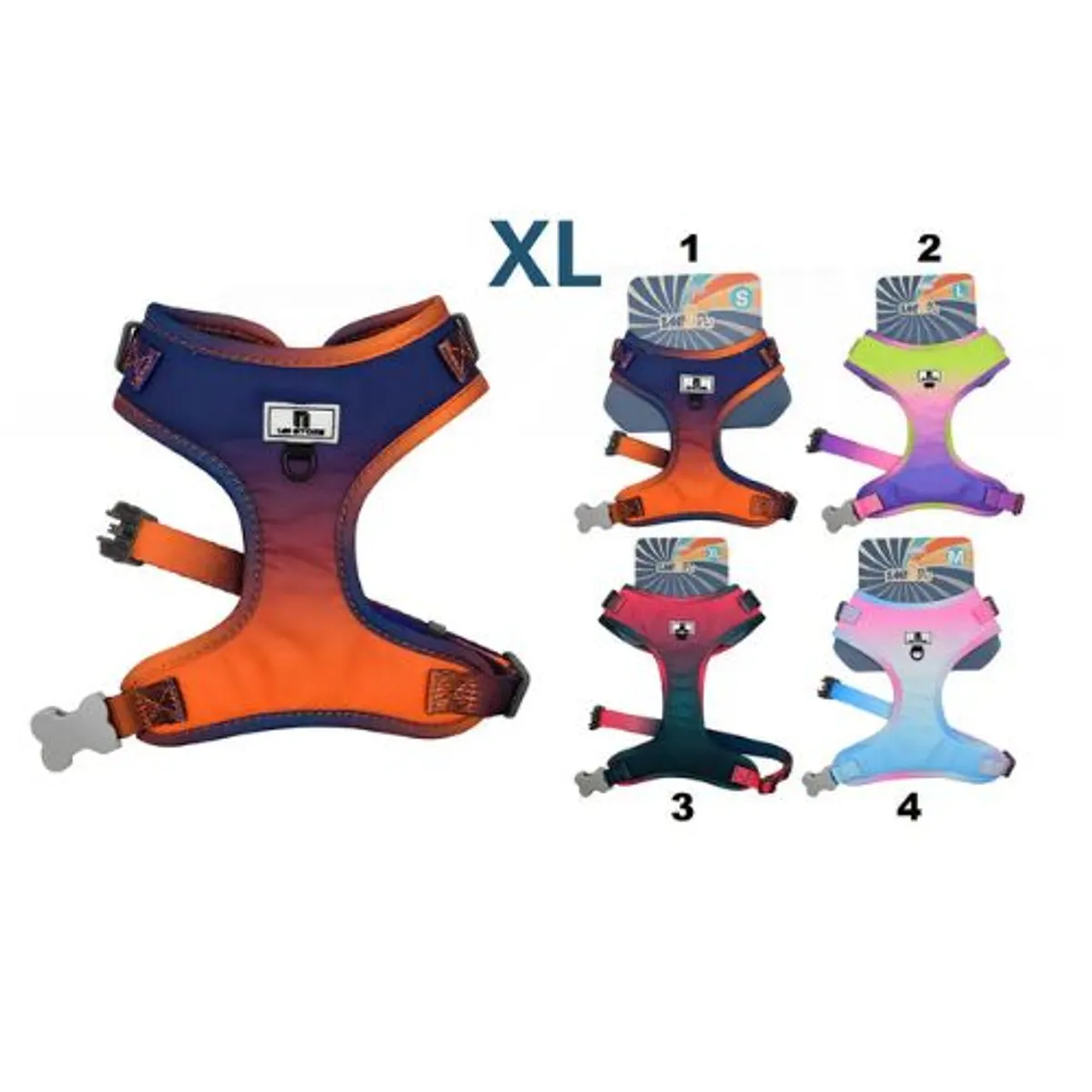 GENERICO - ARNES PARA MASCOTAS TALLA XL AJUSTABLE