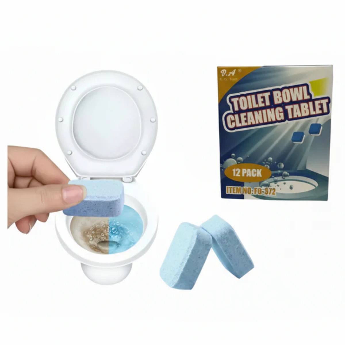 GENERICO - 12 Capsulas Efervescentes Limpieza profunda WC Baño