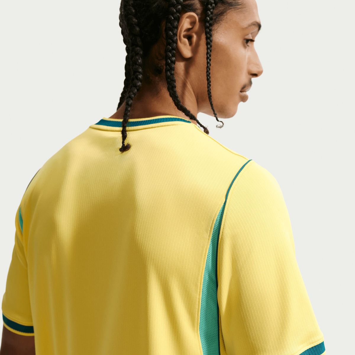 NIKE - Camiseta Nike Brazil 2026 Stadium Home Amarillo Hombre