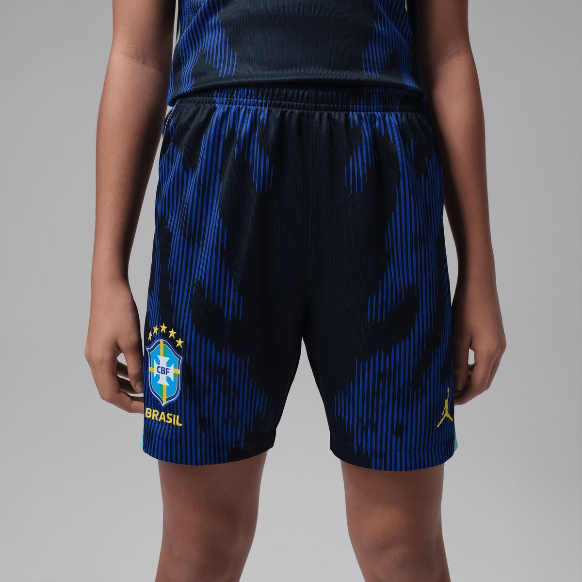 NIKE - Short Nike Brazil 2026 Stadium Away Azul Unisex niños