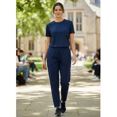 AGW - Pantalón Buzo Recto 100% Algodón Mujer