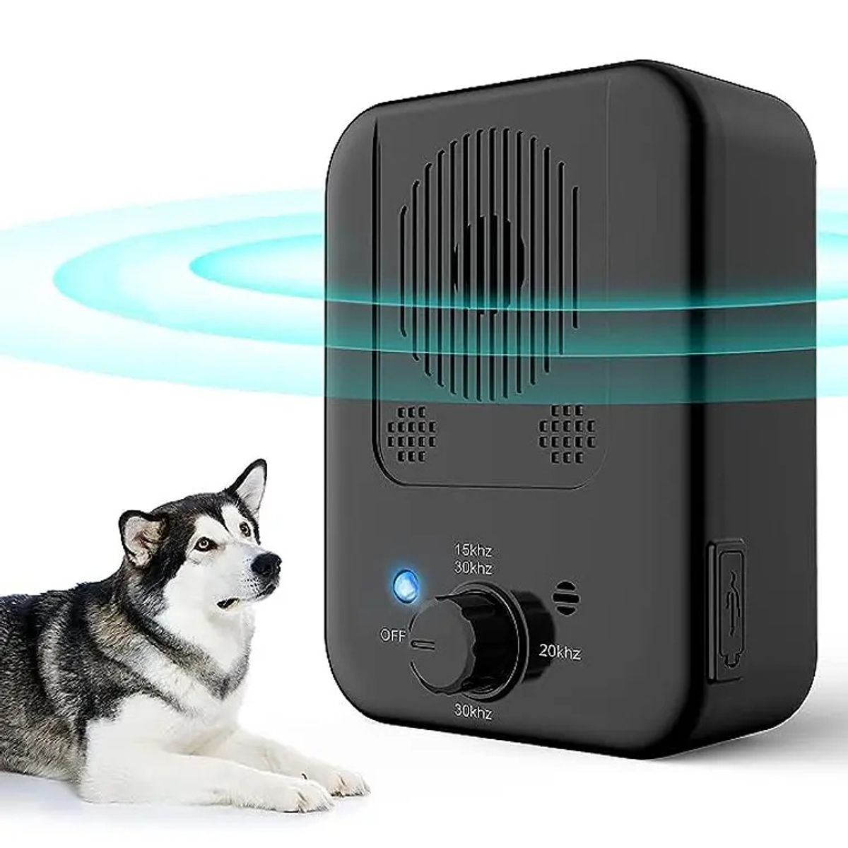 GENERICO - Dispositivo de Control de Ladridos de Perros 3 Modos