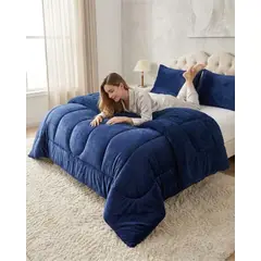 GENERICO - Cubrecama de invierno Plush con Chiporro 2 plazas