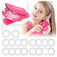 GENERICO - Trenzador Bling Bling Kit 180 Gemas