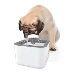 GENERICO - Fuente de Agua Bebedero para Gatos y Perros de 2.5 Litros