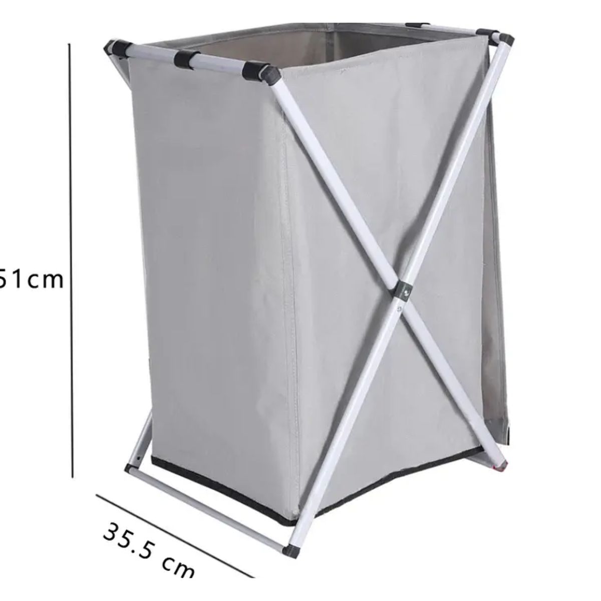 GENERICO - Cesta Canasto Plegable para Ropa Sucia  Organizador de Almacenamiento Gris