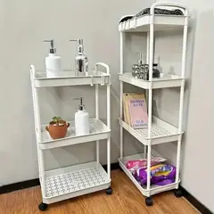 GENERICO - Carrito Organizador 4 Niveles Con Ruedas Multiuso Hogar