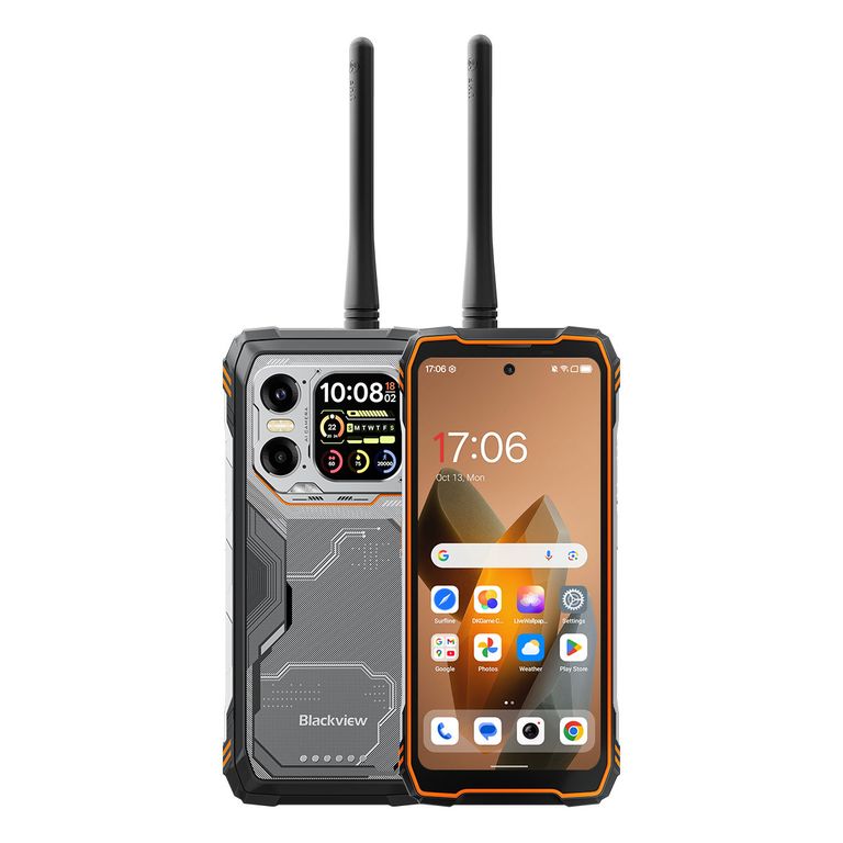 BLACKVIEW XPLORE 1 Walkie Talkie 5G Celular 36GB+256GB 20000mAh Android 15 Smartphone