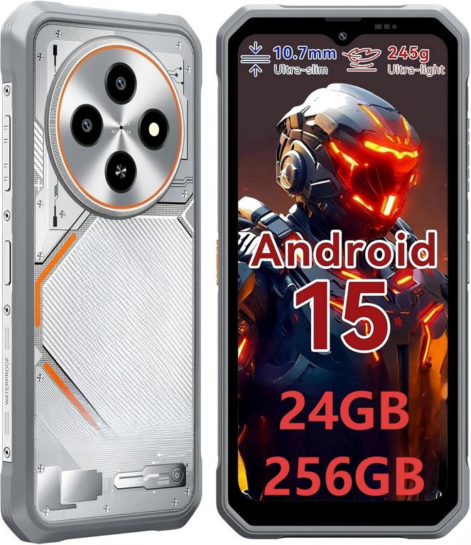 FORT 2 Celular 24GB+256GB 5000mAh 16MP Android 15 Smartphone
