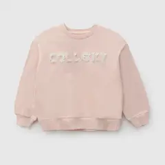 COLLOKY - Polerón Niña Algodón Rosado