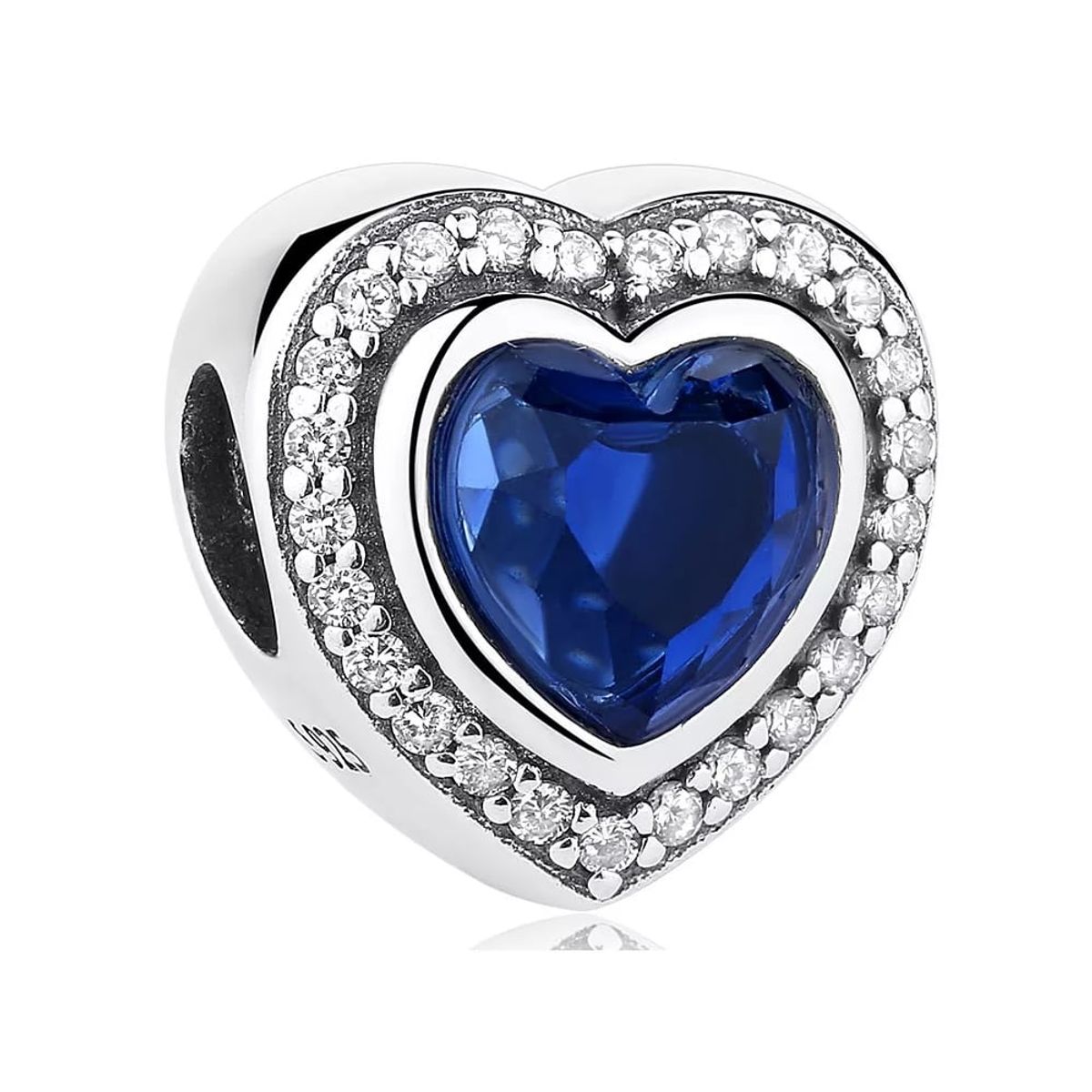TODOJOYAS - Charm Dije Plata 925 Corazón del Océano