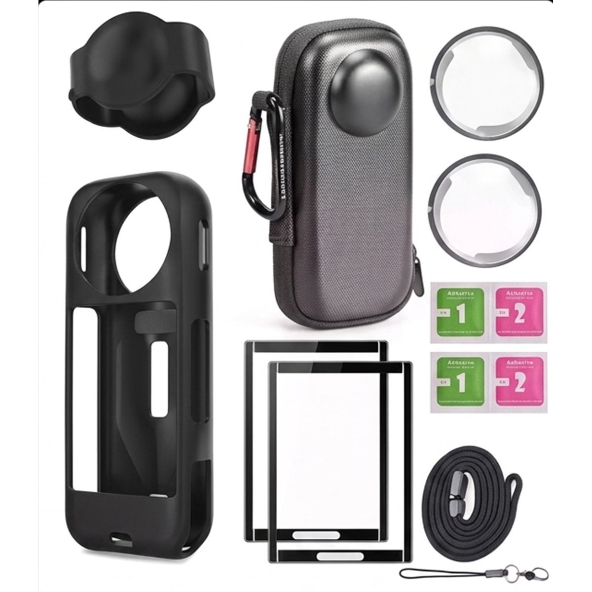 GENERICO - Kit De Accesorios Protectores Para Insta360 X5
