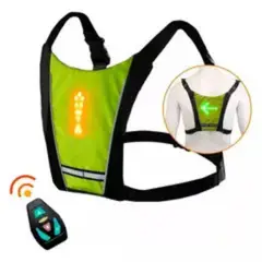 MOVI - CHALECO CON SEÑALIZADOR LED PARA BICICLETA SCOTTER